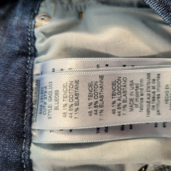 Good American Good Legs High Rise Denim Jeans 24 - Picture 11 of 11